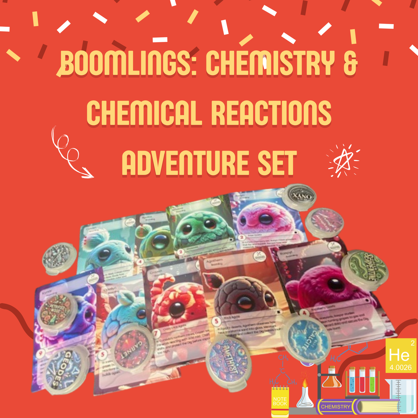 Boomlings: Chemistry & Chemical Reactions Excavating Adventure