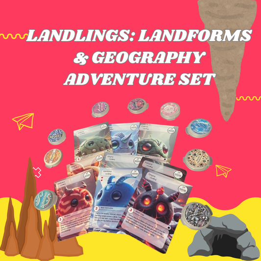 Landlings: Lost in the Stone Maze - Landforms and Geography Adventure Pack
