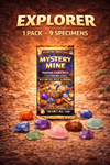 Explorer Pack – Mystery Mine Excavation Kit (9 Specimens, 144 to Collect)