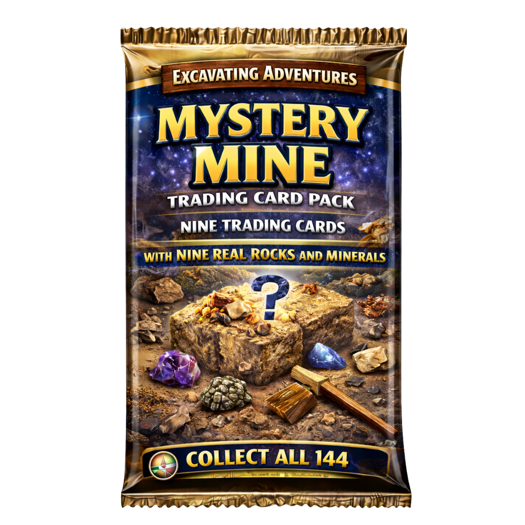 Mystery Mine Trading Card Pack - Most Popular