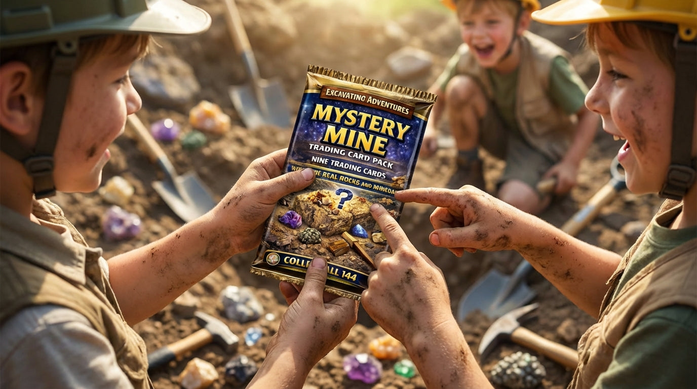 Explorer Pack – Mystery Mine Excavation Kit (9 Specimens, 144 to Collect)