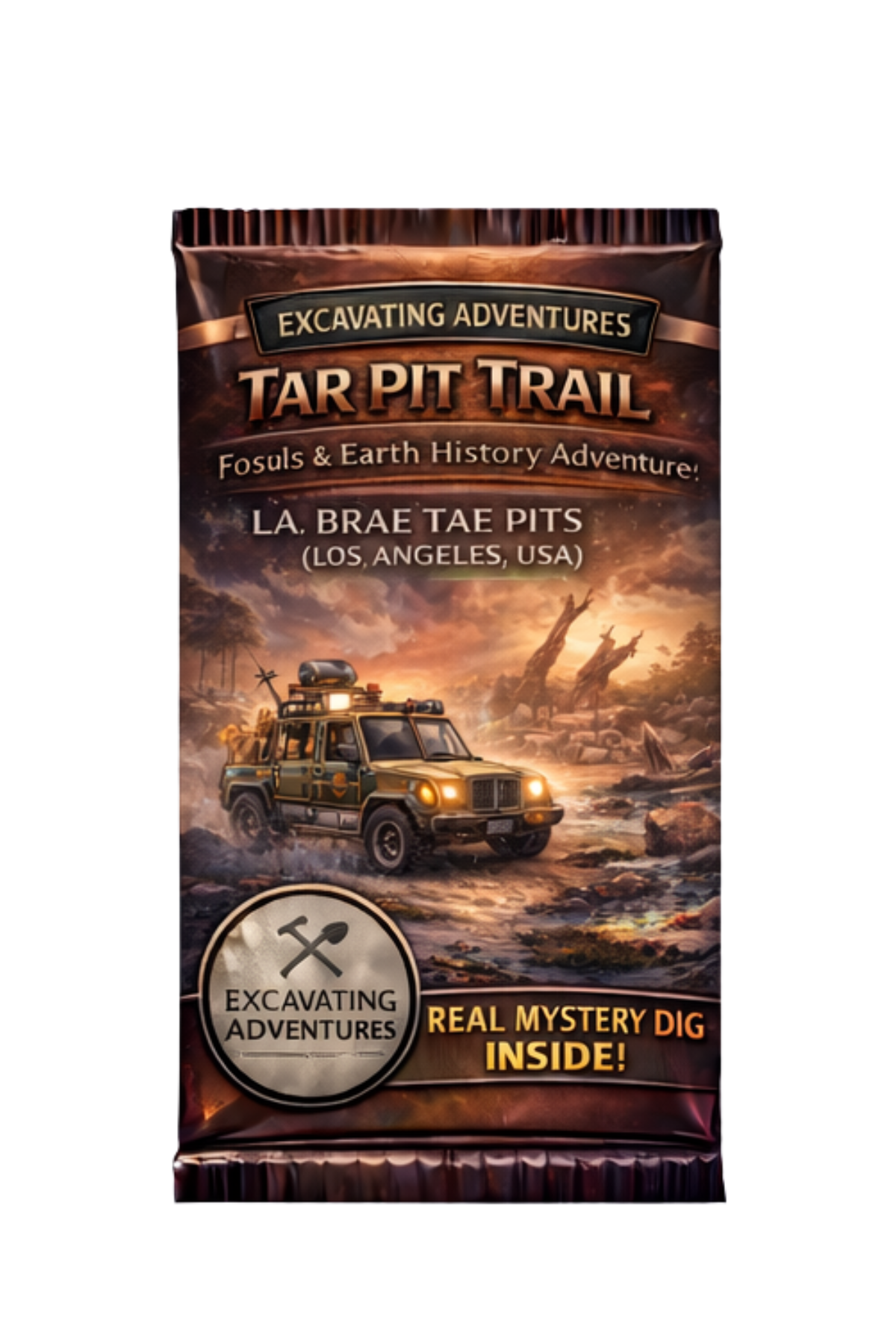 Tar Pit Trail – Fossils & Earth History Adventure – La Brea Tar Pits (Los Angeles, USA)