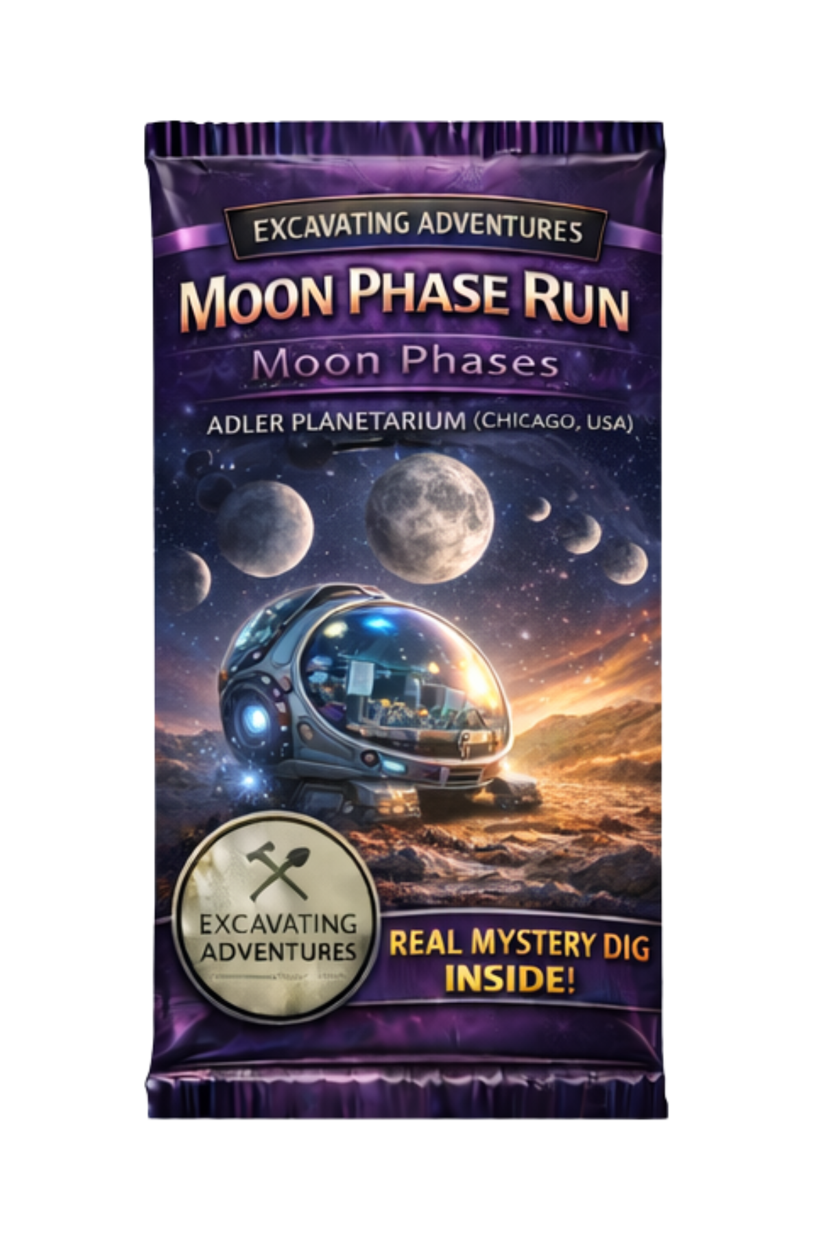 Moon Phase Run – Moon Phases Adventure – Adler Planetarium (Chicago, USA)