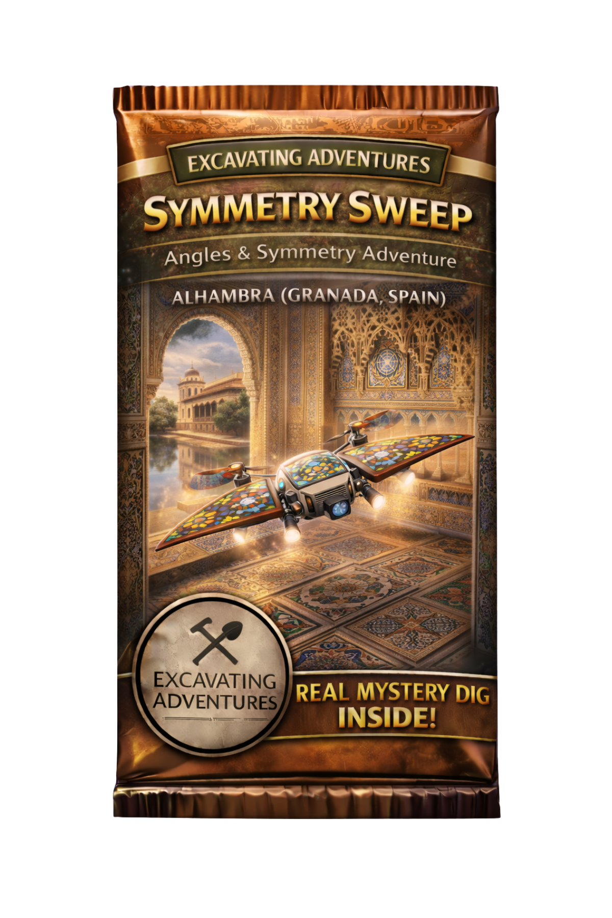Symmetry Sweep – Angles & Symmetry Adventure – Alhambra (Spain)