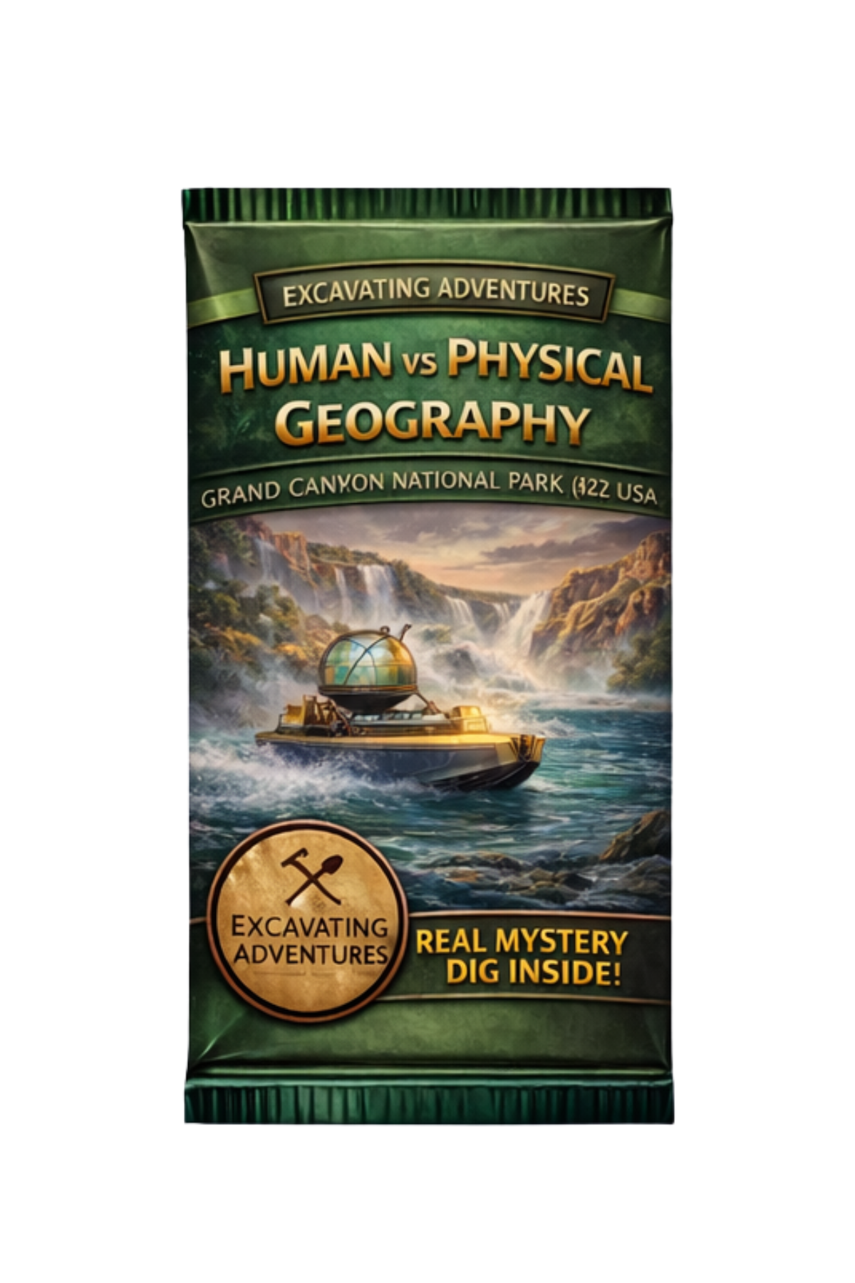 Terrain Tangle – Human vs Physical Geography Adventure – Grand Canyon National Park (Arizona, USA)