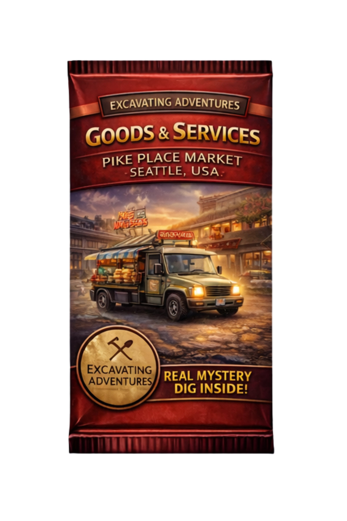 Market Maze – Goods & Services Adventure – Pike Place Market (Seattle, USA)