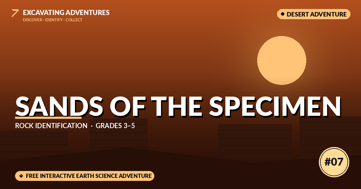 Sands of the Specimen: Rock Identification Adventure