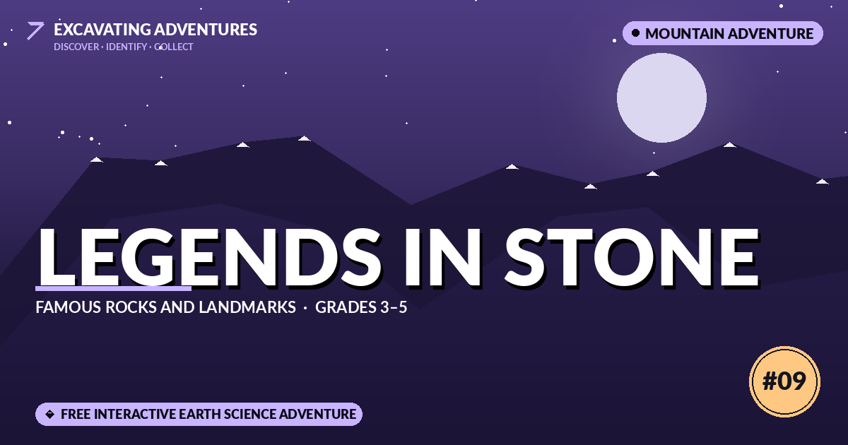 Legends in Stone: Famous Rocks and Landmarks Adventure