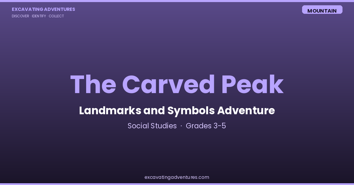 The Carved Peak: Landmarks and Symbols Adventure