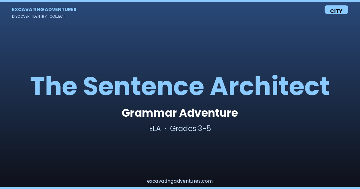 The Sentence Architect: Grammar Adventure
