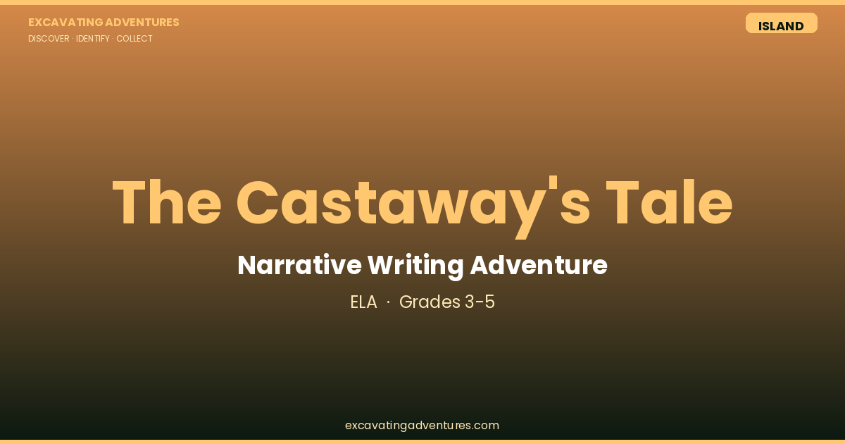 The Castaway's Tale: Narrative Writing Adventure
