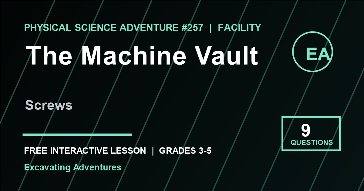 The Machine Vault: Screws Adventure