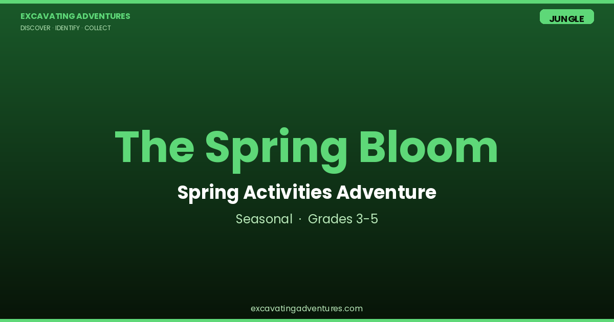 The Spring Bloom: Spring Activities Adventure