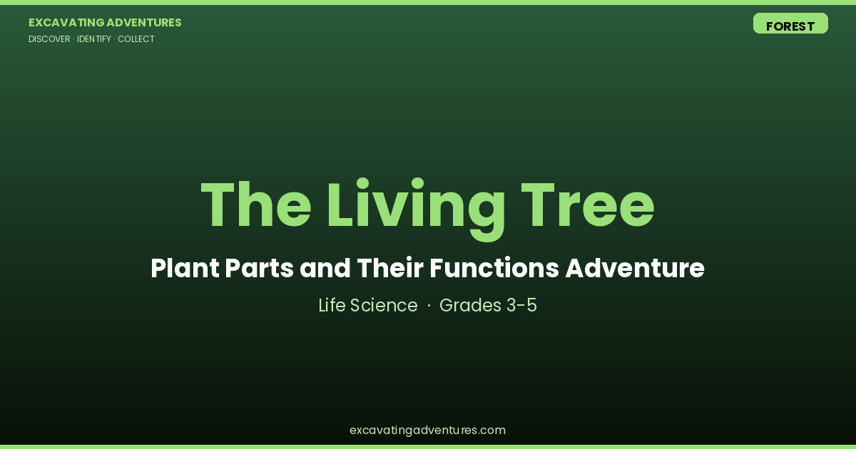 The Living Tree: Plant Parts and Functions Adventure