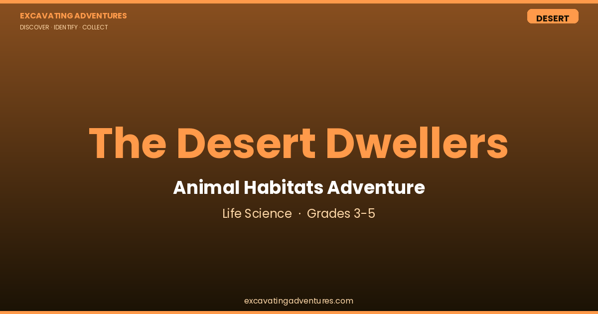 The Desert Dwellers: Animal Habitats Adventure