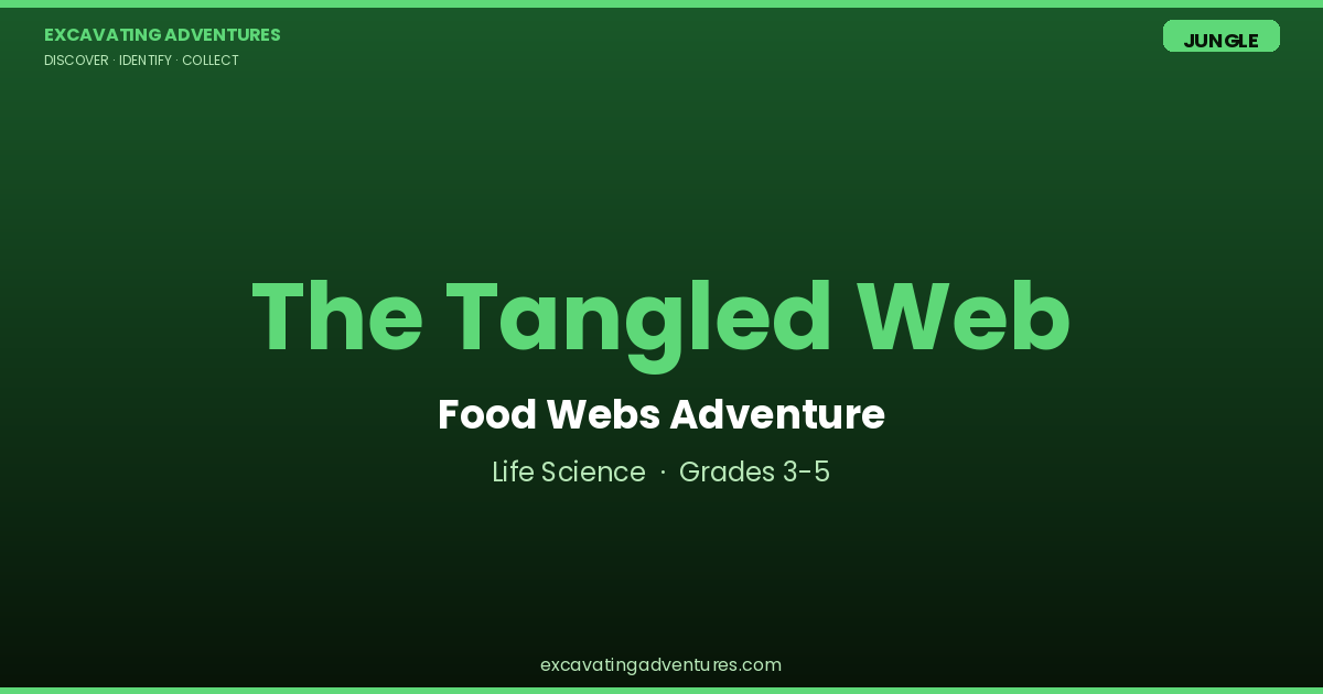 The Tangled Web: Food Webs Adventure