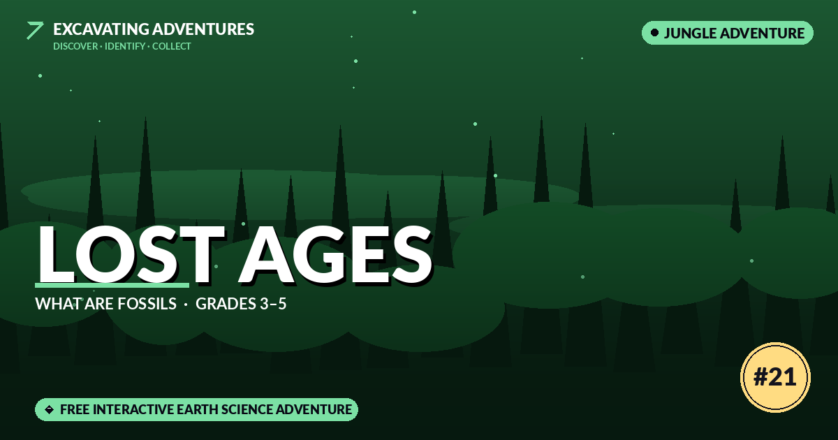 Lost Ages: What Are Fossils Adventure