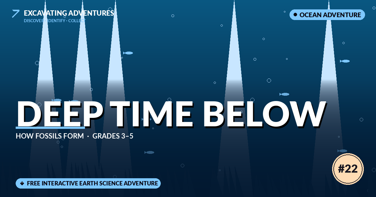 Deep Time Below: How Fossils Form Adventure