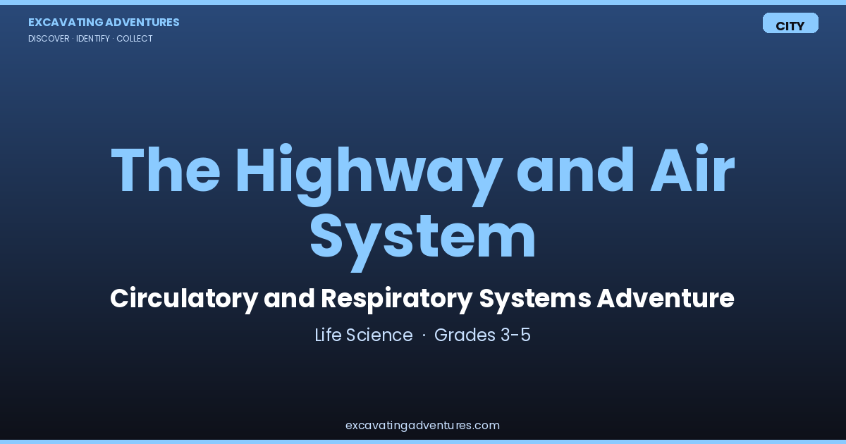 The Highway and Air System: Circulatory and Respiratory Adventure