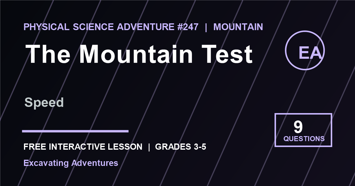 The Mountain Test: Speed Adventure