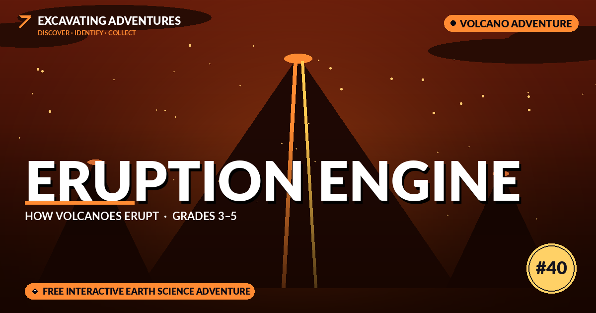 Eruption Engine: How Volcanoes Erupt Adventure
