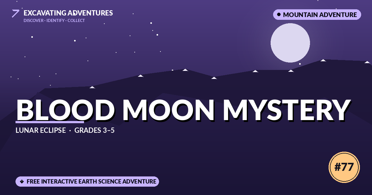 Blood Moon Mystery: Lunar Eclipse Adventure