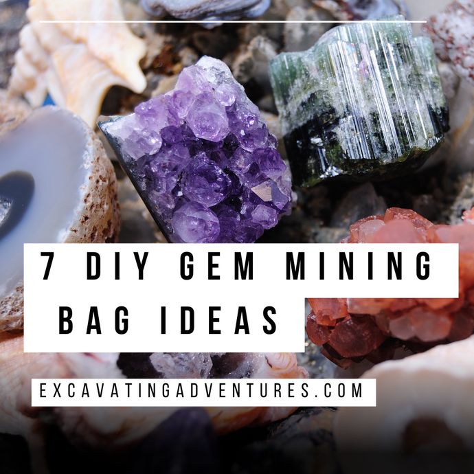 7 DIY Gem Mining Bag Ideas