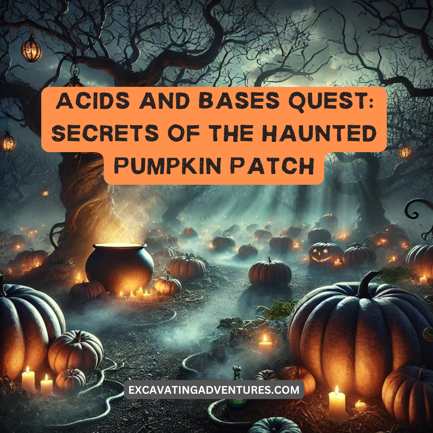 Acids and Bases Quest: Secrets of the Haunted Pumpkin Patch