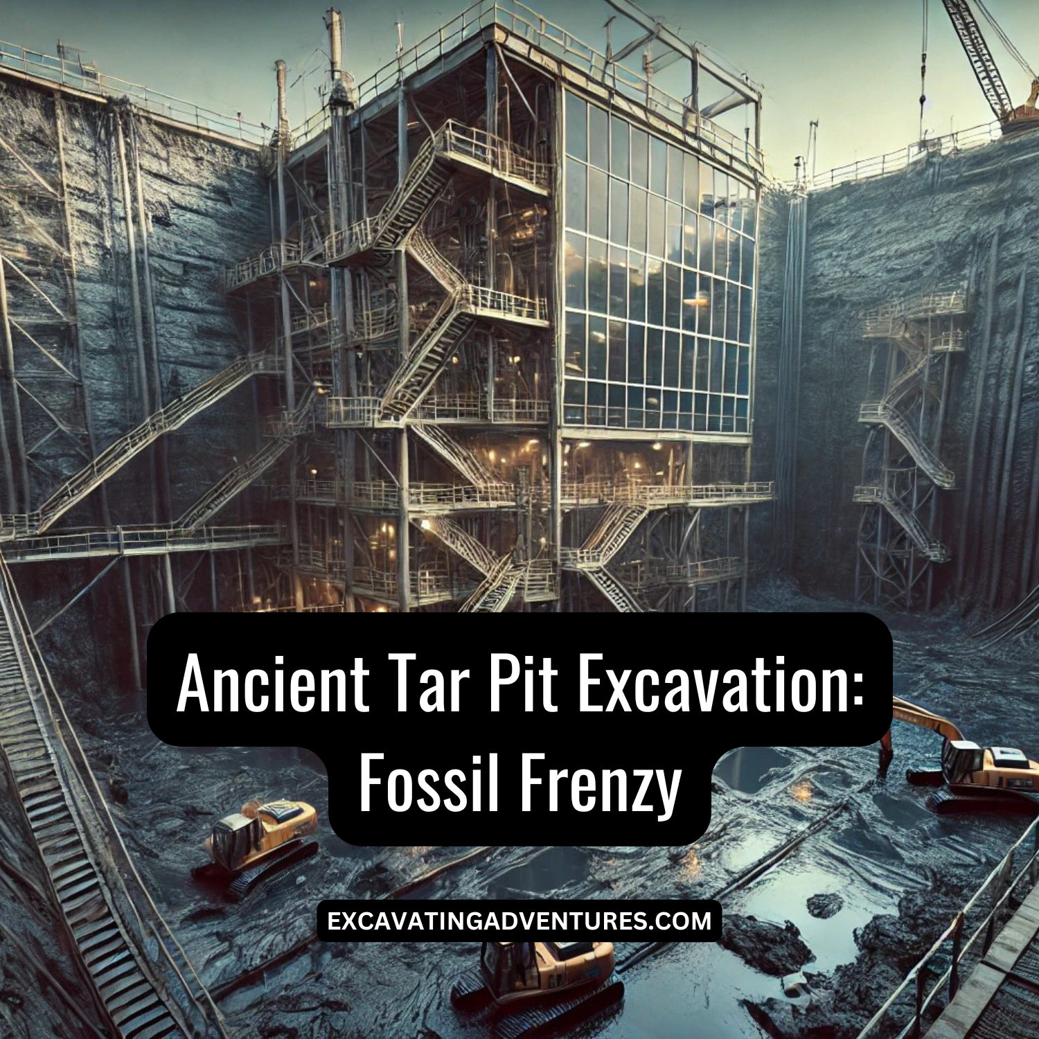 Ancient Tar Pit Excavation: Fossil Frenzy