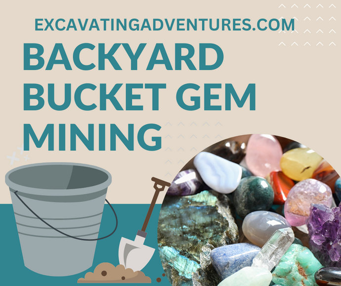 5 Backyard Bucket Gem Mining Ideas