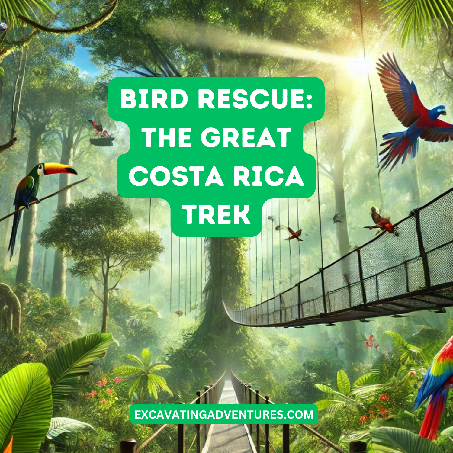 Bird Rescue: The Great Costa Rica Trek