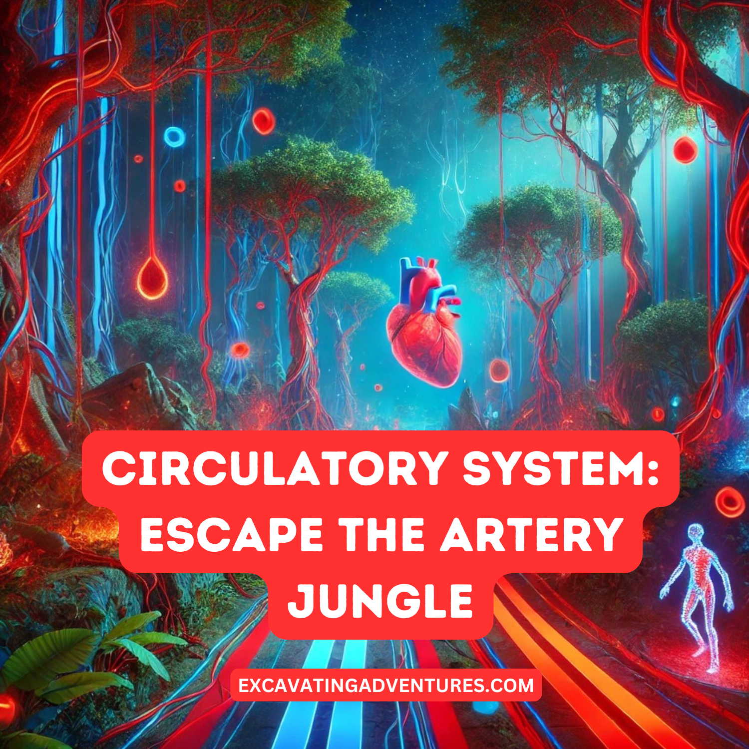 Circulatory System: Escape the Artery Jungle