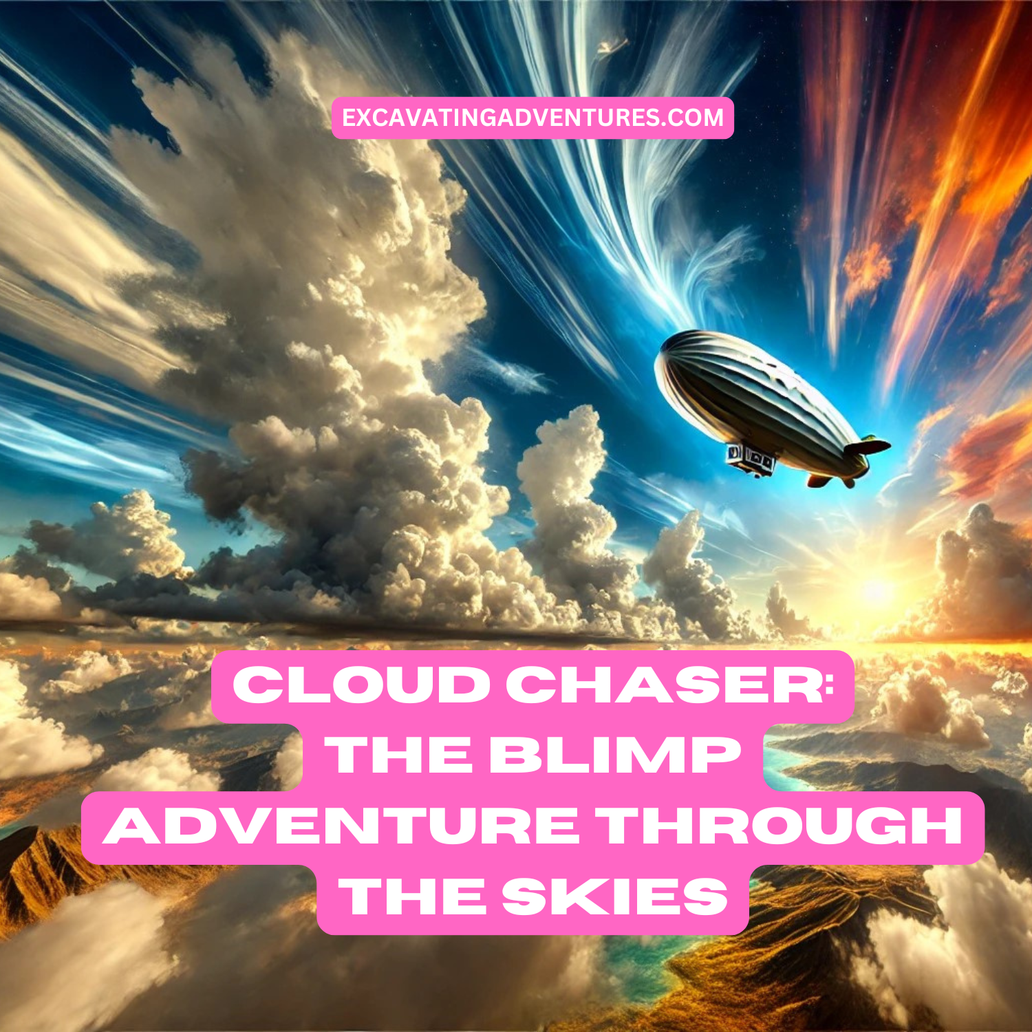 Cloud Chaser: The Blimp Adventure Through the Skies