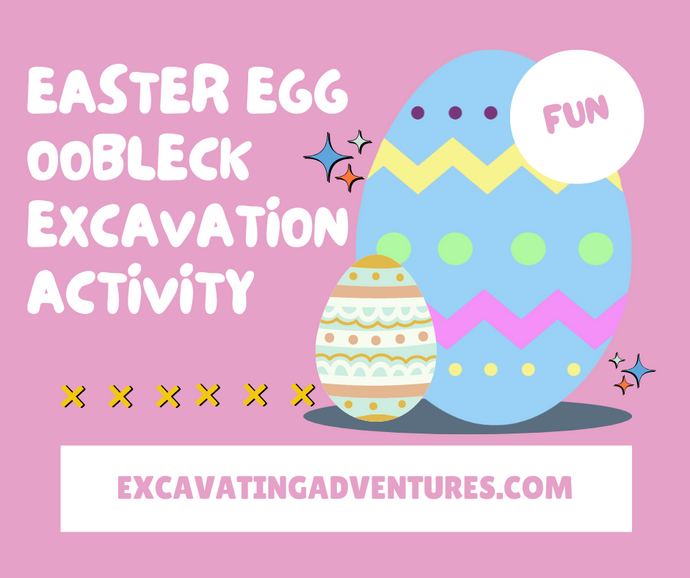 Easter Egg Oobleck Excavation Activity