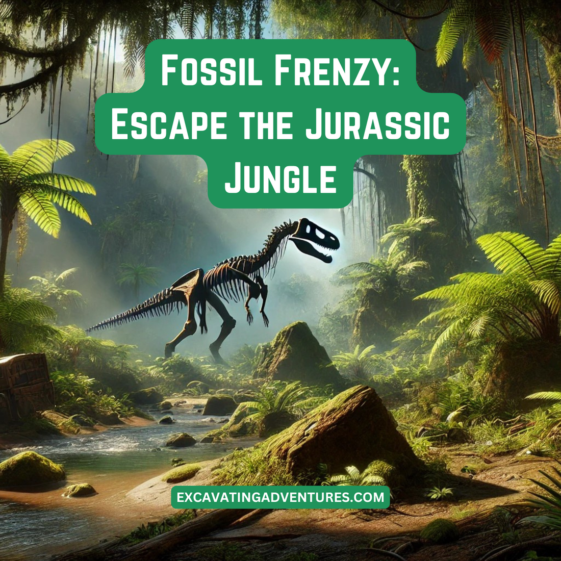 Fossil Frenzy: Escape the Jurassic Jungle