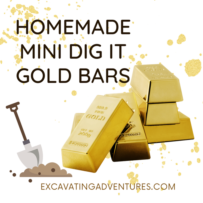 Homemade Mini Dig It Gold Bars