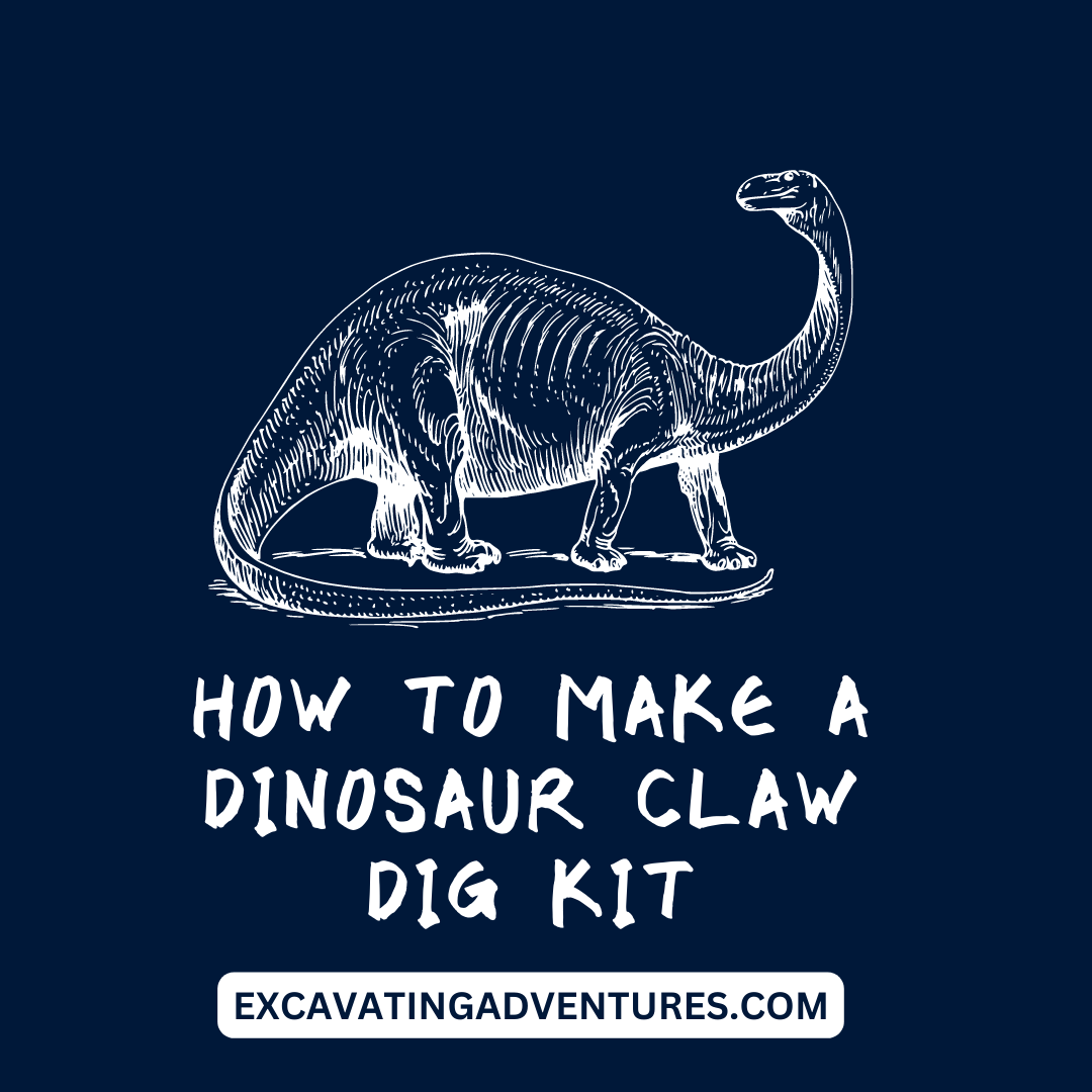 This post provides a tutorial on making a Dinosaur Claw Dig Kit, including materials needed and step-by-step instructions, along with fun facts about dinosaur claws.