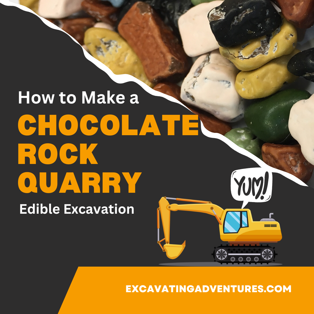 Embark on a delicious and easy adventure with our Chocolate Rock Quarry Edible Excavation guide, captivating kids and sparking their curiosity about rocks in a fun-filled activity.