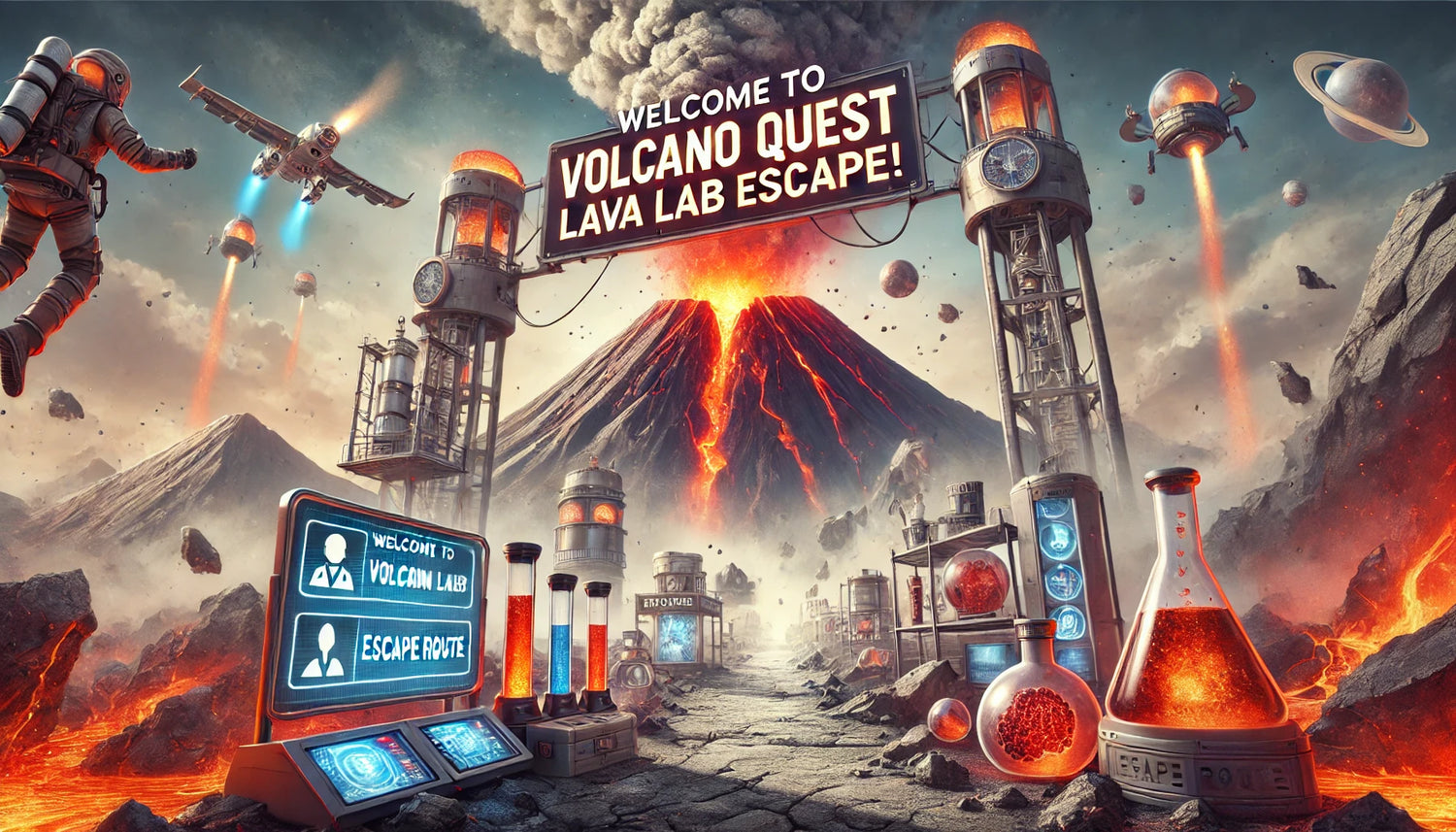 Volcano Quest: Lava Lab Escape