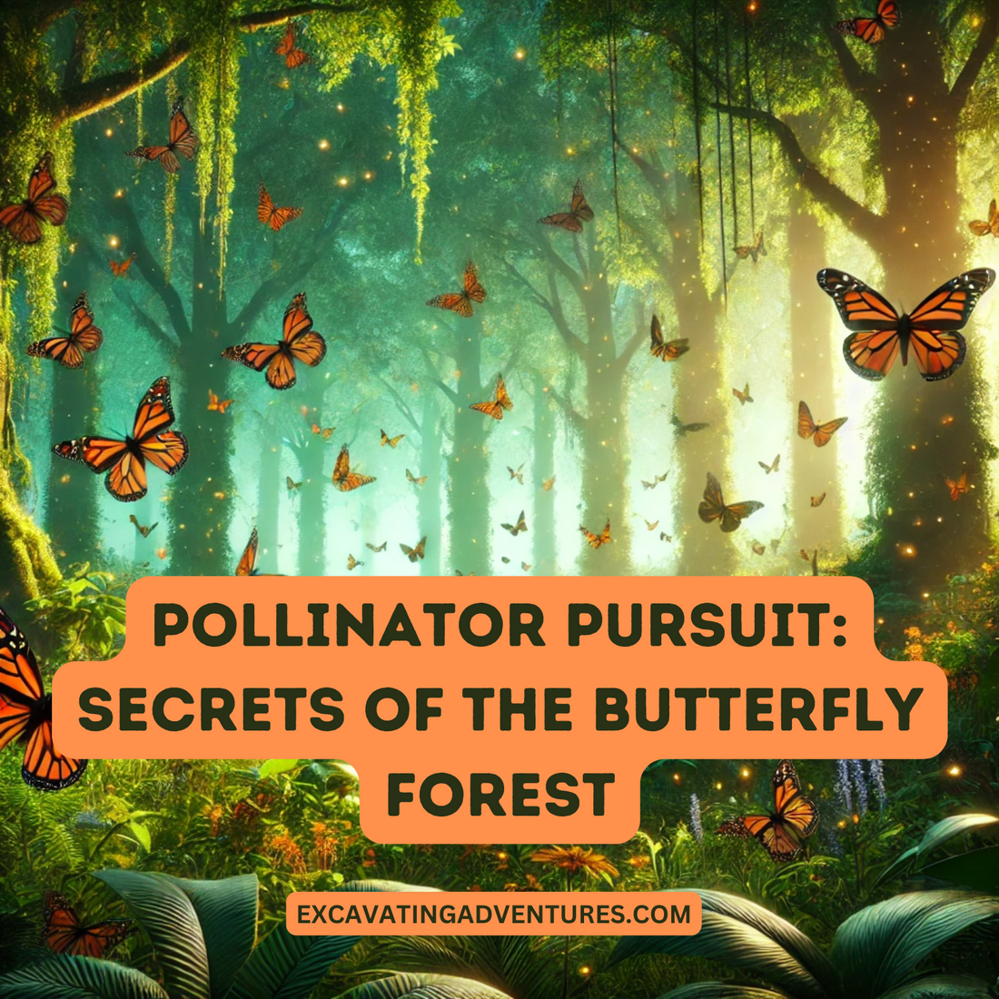 Pollinator Pursuit: Secrets of the Butterfly Forest