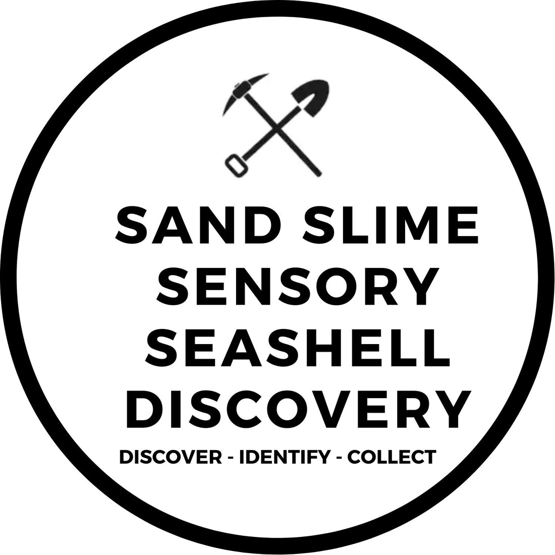 SAND SLIME SENSORY SEASHELL DISCOVERY