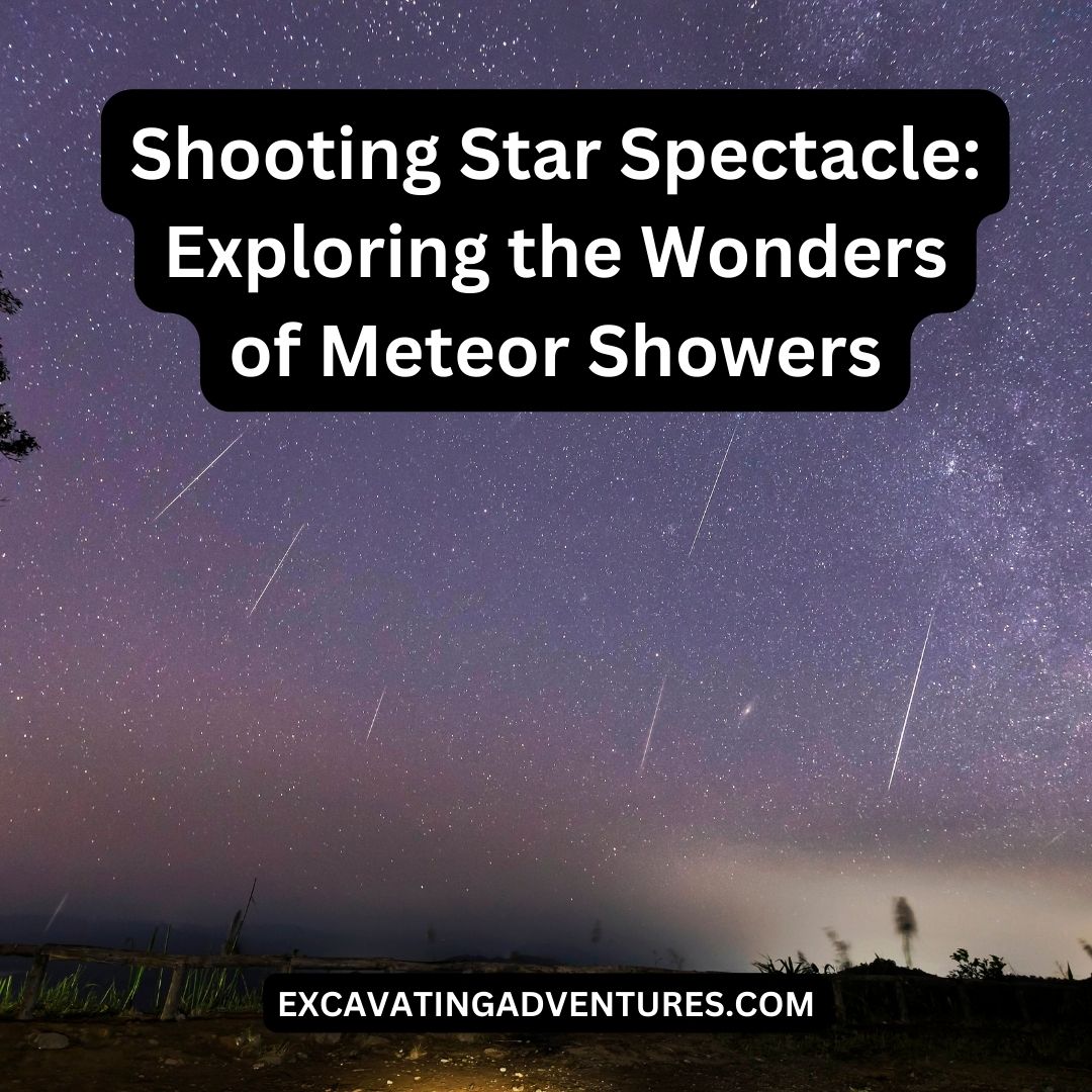 Meteor showers are dazzling night sky displays where Earth passes through debris from comets or asteroids, creating shooting stars.