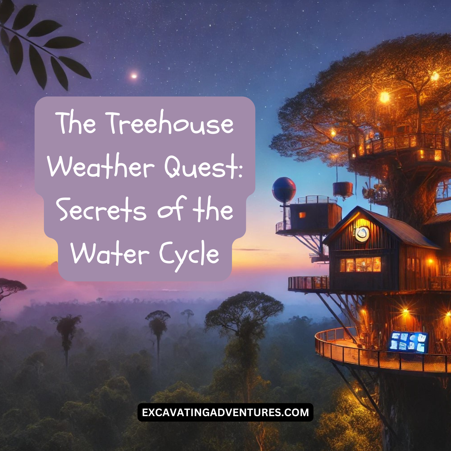 The Treehouse Weather Quest: Secrets of the Water Cycle