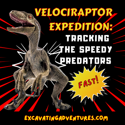 Velociraptor Expedition: Tracking the Speedy Predators