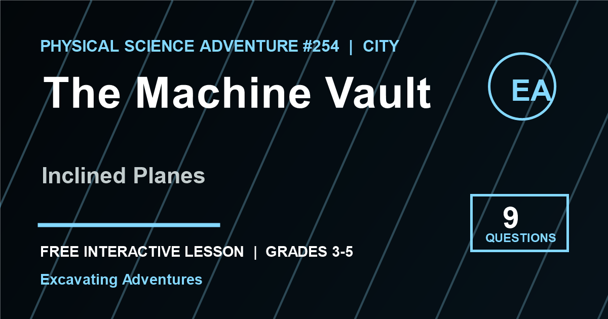 The Machine Vault: Inclined Planes Adventure