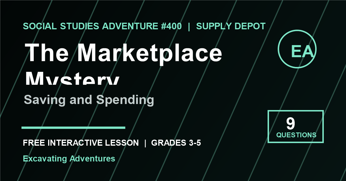 The Marketplace Mystery: Saving and Spending Adventure