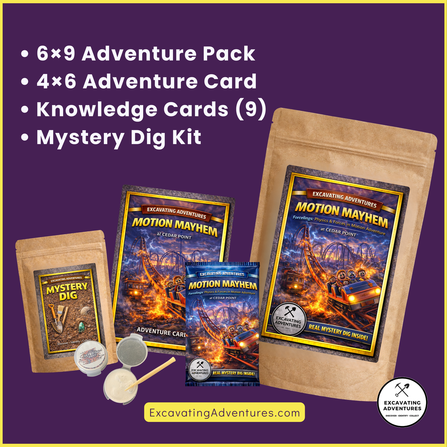 Motion Mayhem at Cedar Point - Forcelings: Physics & Forces in Motion Adventure