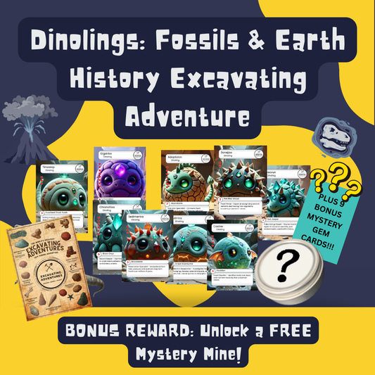 Dinolings: Fossils & Earth History Excavating Adventure