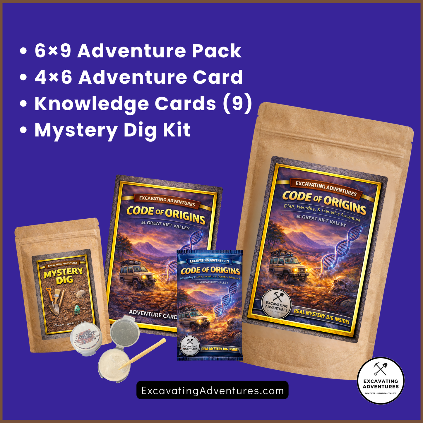 Code of Origins at Great Rift Valley - Morphlings: DNA, Heredity, & Genetics Adventure