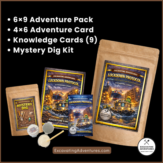 Lockdown Protocol at the Panama Canal - Engineering & Simple Machines Adventure Pack